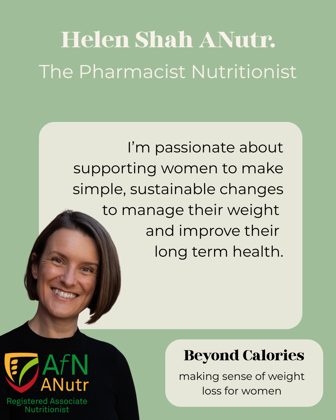 Beyond Calories: Making sense of weight loss for women